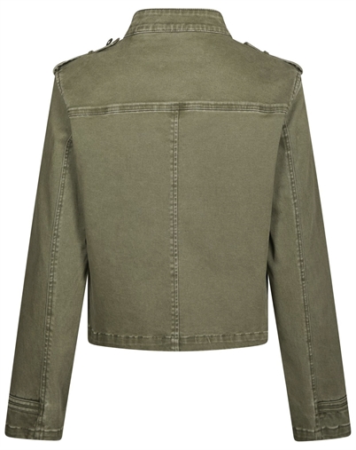 Neo Noir - Sivena Denim Jakke - Army